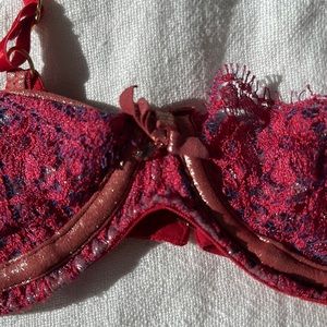 Agent Provocateur Soirée Metallic Lace Bra